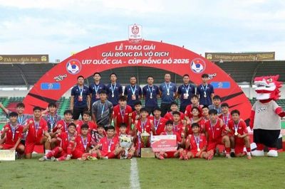 PVF lần thứ năm vô địch Giải bóng đá U17 quốc gia