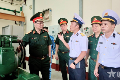 Kiểm tra toàn diện công tác hậu cần, kỹ thuật giai đoạn 2021-2025 tại các đơn vị Quân chủng Hải quân
