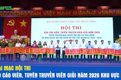 Khai mạc Hội thi Báo cáo viên, tuyên truyền viên giỏi năm 2026 khu vực II