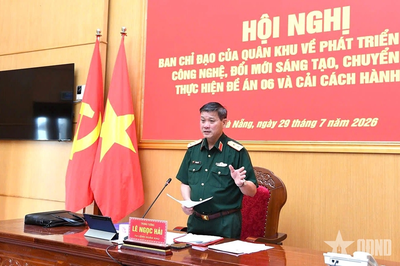 Quân khu 5 đẩy mạnh phát triển khoa học, công nghệ, đổi mới sáng tạo và chuyển đổi số