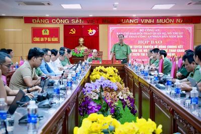 Hội thao CAND lớn nhất từ trước đến nay diễn ra tại Đà Nẵng