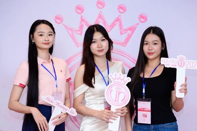 Nữ sinh trường ĐH Hải Dương tự tin tỏa sáng tại Sơ khảo 'Hoa hậu Việt Nam 2026'