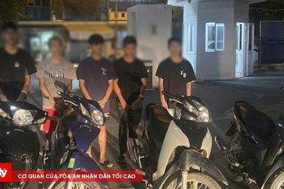 Nhóm thanh thiếu niên trộm cắp hàng loạt xe máy