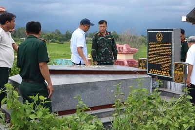 Xác minh thông tin 17 hài cốt nghi liệt sĩ phát hiện cách đây 32 năm
