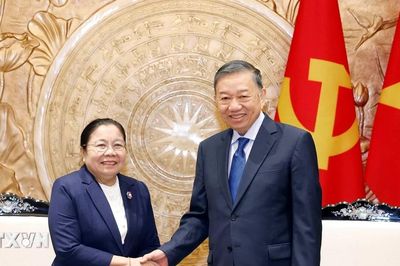 Tổng Bí thư, Chủ tịch nước Tô Lâm tiếp Trưởng Ban Tổ chức Trung ương Lào
