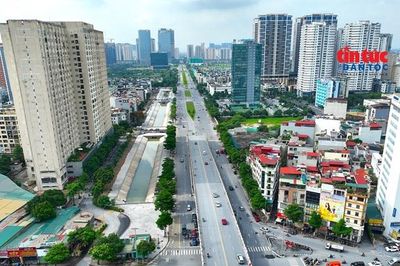Dự án chống ngập tạo điểm nhấn cảnh quan trên tuyến Vành đai 2,5