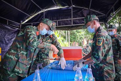 Tăng thêm lực lượng, đẩy nhanh tiến độ lấy mẫu ADN hài cốt liệt sĩ