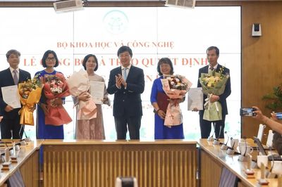 Bộ Khoa học và Công nghệ kiện toàn nhân sự lãnh đạo tại 3 đơn vị