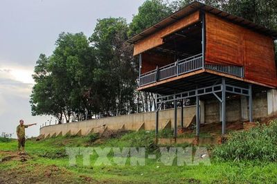 Lấn chiếm, xây dựng trái phép tại vùng bán ngập và đất dự phòng hồ Dầu Tiếng