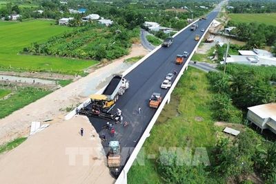 Cao tốc 7.500 tỷ Cao Lãnh - An Hữu đạt 80%, chờ ngày về đích 20/12