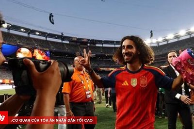 Marc Cucurella đã thực hiện lời hứa khi Tây Ban Nha vô địch World cup 2026