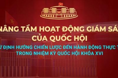 Sắp diễn ra Diễn đàn của Quốc hội về hoạt động giám sát