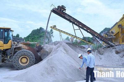 Để chính sách hỗ trợ sản xuất cát nghiền thay thế cát tự nhiên đi vào thực tiễn