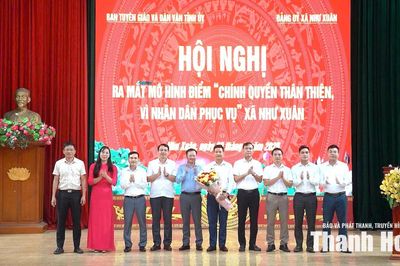 Xã Như Xuân ra mắt mô hình 'Chính quyền thân thiện, vì Nhân dân phục vụ'