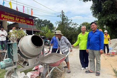 Xã Phú Hòa khơi dậy sức dân