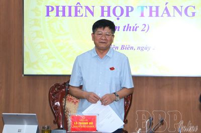 Thường trực HĐND tỉnh họp phiên tháng 7 (lần 2)