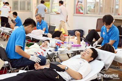 Lan tỏa tinh thần hiến máu trong công nhân lao động