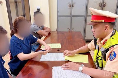 Lào Cai: Tự quay clip khi vi phạm giao thông, tổng tiền phạt gần 14 triệu đồng
