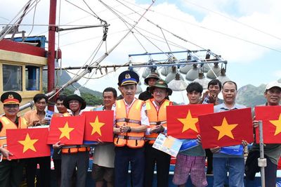 Cảnh sát biển Việt Nam hoàn thành khảo sát, nắm tình hình vùng biển, đảo ven bờ Nam Trung Bộ năm 2026