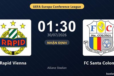 Nhận định Rapid Vienna vs FC Santa Coloma: đội hình dự kiến
