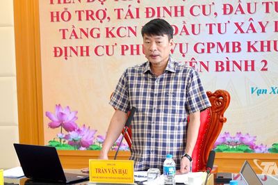 Bảo đảm tiến độ bàn giao mặt bằng Dự án Khu công nghiệp Yên Bình 2