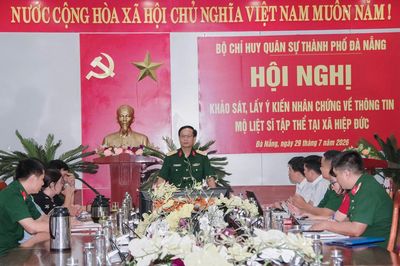 Đà Nẵng: Xác minh thông tin về 17 hài cốt có thể là liệt sĩ