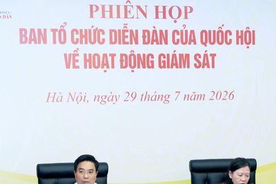 Phó Chủ tịch Quốc hội, Thượng tướng Nguyễn Doãn Anh chủ trì Phiên họp Ban Tổ chức Diễn đàn của Quốc hội về hoạt động giám sát