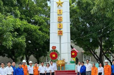 Nhiệt điện Vĩnh Tân 4: Trách nhiệm tri ân nhân dịp Ngày Thương binh-Liệt sĩ