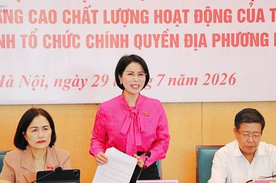 Đoàn giám sát của Ủy ban Dân nguyện và Giám sát làm việc với UBND TP. Hà Nội