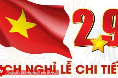 Quốc khánh 2/9 năm nay được nghỉ những ngày nào?