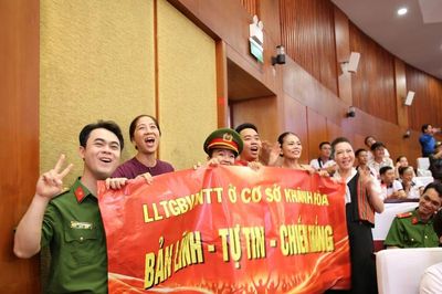 Sôi nổi Hội thi Lực lượng tham gia bảo vệ ANTT ở cơ sở giỏi