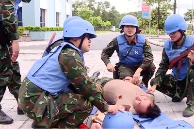 Nâng cao năng lực cấp cứu cho lực lượng gìn giữ hòa bình