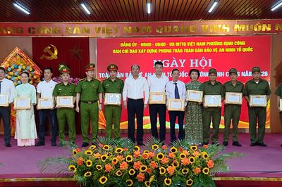 Phường Định Công phát huy phong trào bảo vệ an ninh Tổ quốc