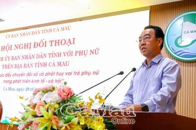 Tạo môi trường để phụ nữ Cà Mau ngày càng hiện đại, tự tin, sáng tạo, làm chủ công nghệ