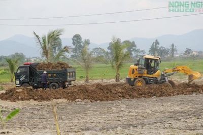 Vụ việc san lấp đất nông nghiệp ở xã Quảng Châu: Xác định diện tích, xử lý vi phạm theo quy định pháp luật