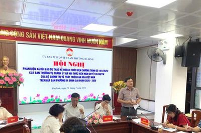 Phường Ba Đình lấy ý kiến hoàn thiện kế hoạch phát triển văn hóa