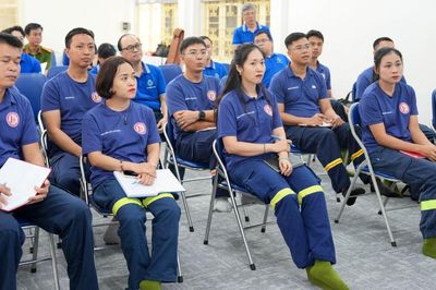 Đại học Y dược ĐHQGHN, Học viện Phòng cháy chữa cháy cùng chuyên gia Nhật Bản đào tạo giảng viên nguồn cấp cứu ngoại viện
