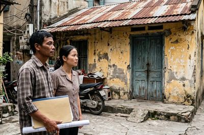 Đất chưa được cấp sổ đỏ, nhà 'sắp sập': Có được xây mới để ở?