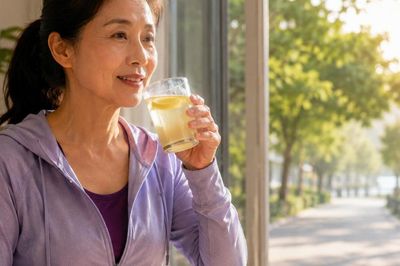 Sau tuổi 50, có nên uống nước chanh mật ong trước khi đi bộ buổi sáng?