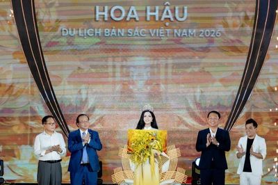 Vũ Thị Thảo đăng quang Hoa hậu Du lịch Bản sắc Việt Nam 2026