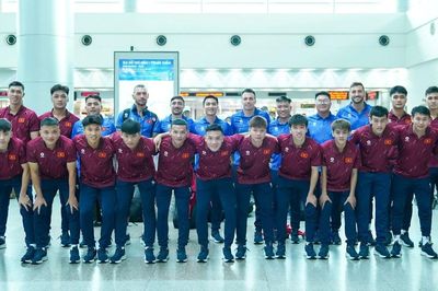 Đội tuyển futsal Việt Nam lên đường dự giải giao hữu tại Thái Lan