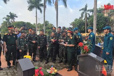 [Video] Hà Nội triển khai công tác lấy mẫu hài cốt ở Nghĩa trang liệt sỹ đầu tiên