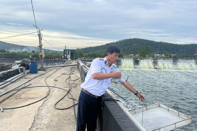 Cựu chiến binh tiên phong nuôi tôm làm giàu