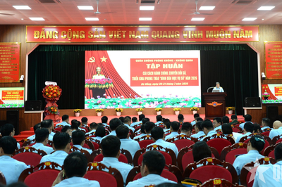 Quân chủng Phòng không - Không quân tập huấn cải cách hành chính, chuyển đổi số năm 2026