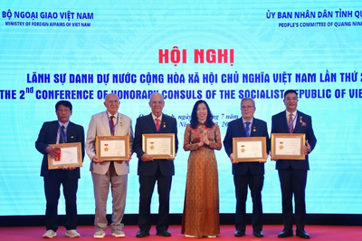 Hội nghị Lãnh sự danh dự Việt Nam ở nước ngoài lần thứ hai: Đồng hành kiến tạo những động lực phát triển mới