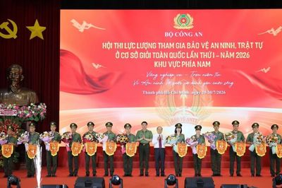 Khai mạc Hội thi Lực lượng tham gia bảo vệ ANTT ở cơ sở giỏi khu vực phía Nam