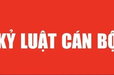 Ủy ban Kiểm tra Trung ương thi hành kỷ luật nhiều cán bộ