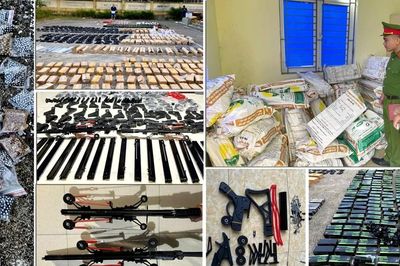 Phá đường dây mua bán linh kiện lắp súng ná