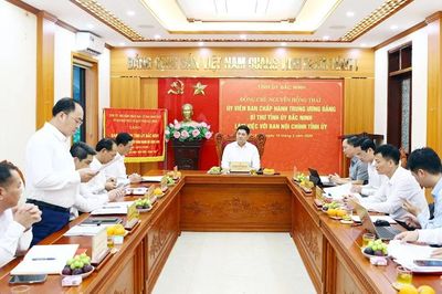 Bắc Ninh theo dõi, đôn đốc xử lý 17 vụ án tham nhũng, lãng phí, tiêu cực