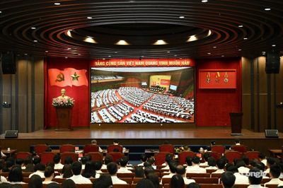 Hội nghị toàn quốc quán triệt nghị quyết Trung ương Đảng